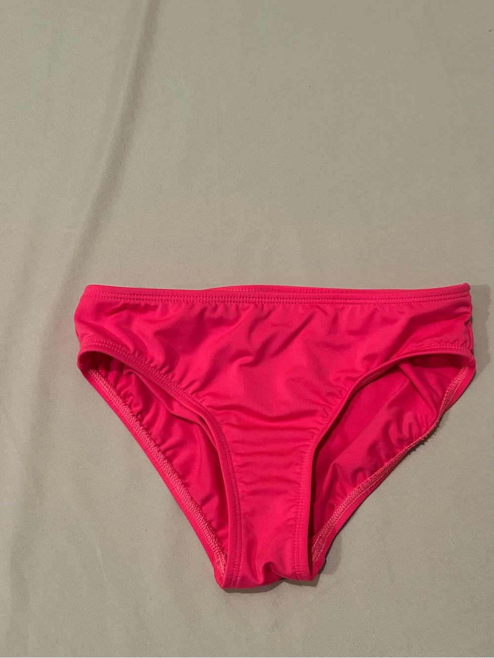 Lands' End Girls' Neon Pink Bikini Bottom